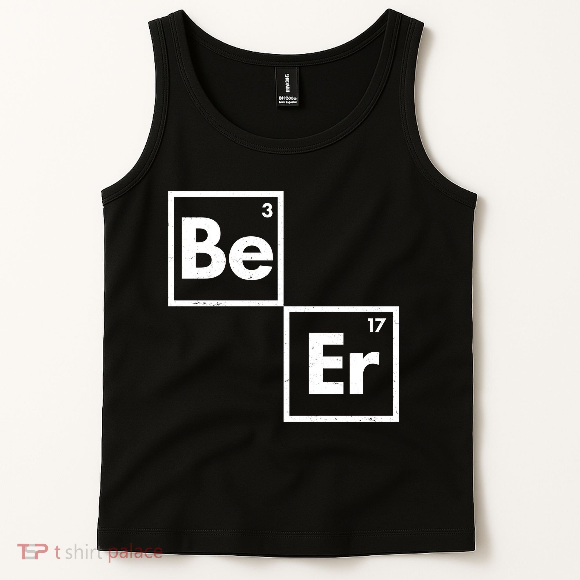 Funny Periodic Table Elements Be Er Beer Tank Top