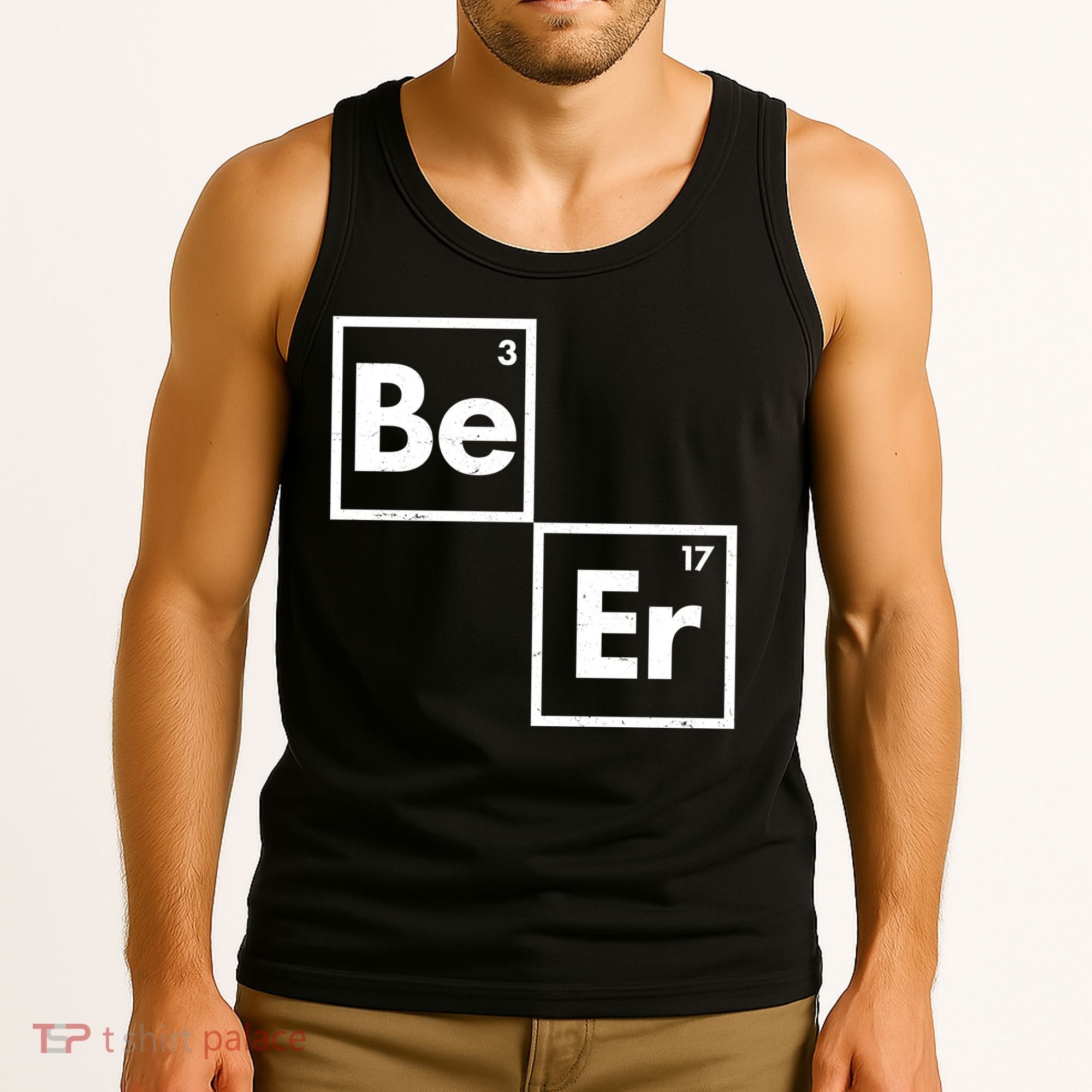 Funny Periodic Table Elements Be Er Beer Tank Top