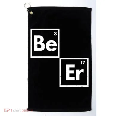 Funny Periodic Table Elements Be Er Beer Golf Towel