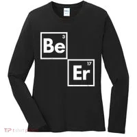 Funny Periodic Table Elements Be Er Beer Women's Long Sleeve Shirt thumb 0