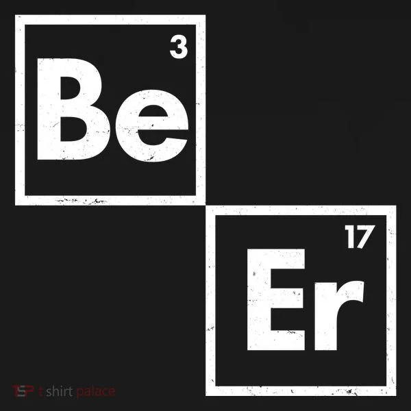 Funny Periodic Table Elements Be Er Beer Women's Long Sleeve Shirt