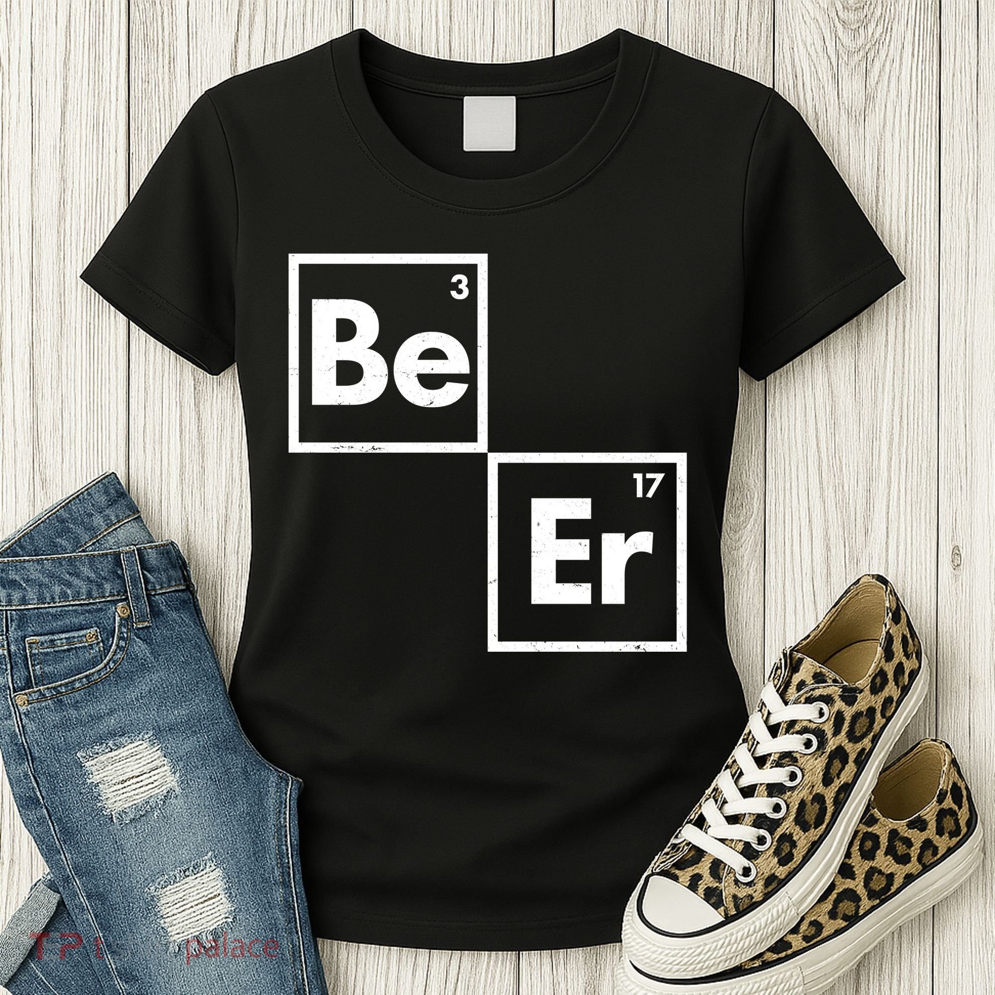 Funny Periodic Table Elements Be Er Beer Women's T-Shirt