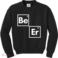 Funny Periodic Table Elements Be Er Beer Kids Sweatshirt thumb 0