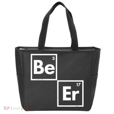 Funny Periodic Table Elements Be Er Beer Tote Bag