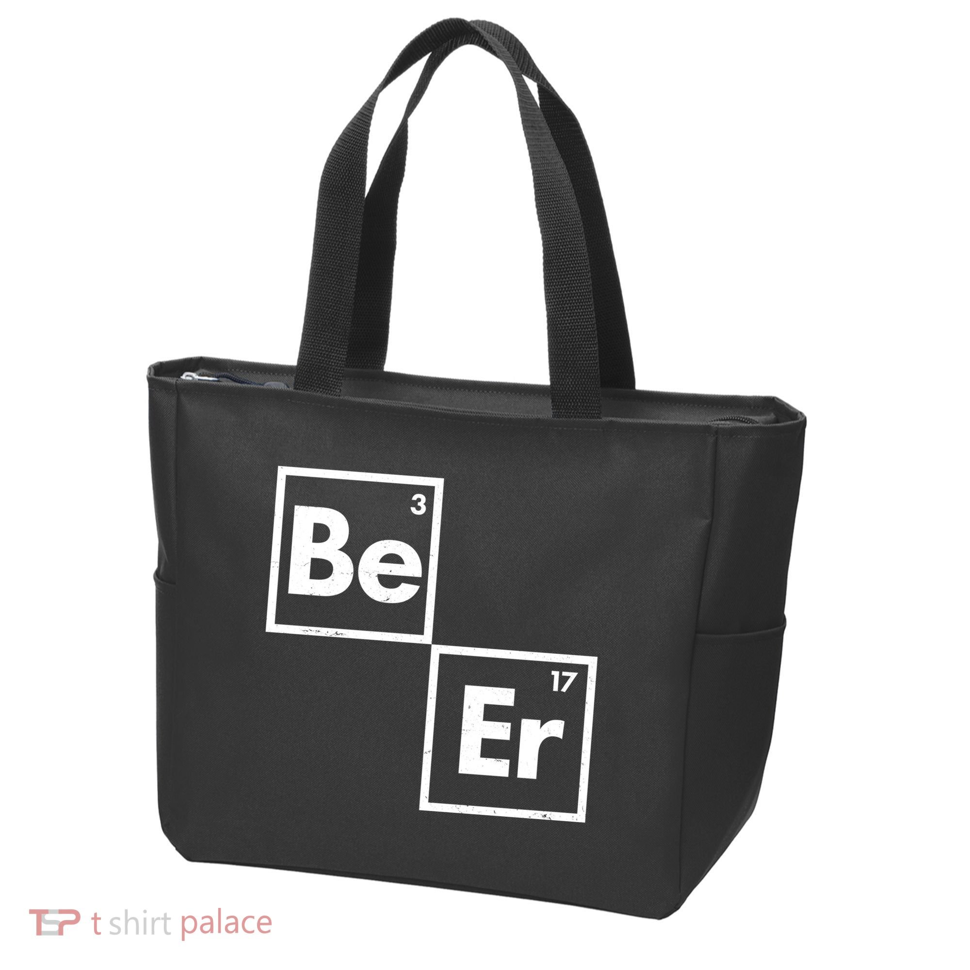 Funny Periodic Table Elements Be Er Beer Tote Bag