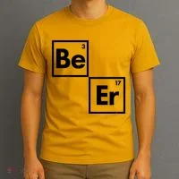 Funny Periodic Table Elements Be Er Beer T-Shirt thumb 3