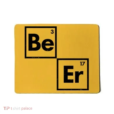 Funny Periodic Table Elements Be Er Beer Mousepad