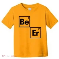 Funny Periodic Table Elements Be Er Beer Toddler T-Shirt thumb 0