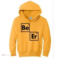 Funny Periodic Table Elements Be Er Beer Kids Hoodie thumb 0