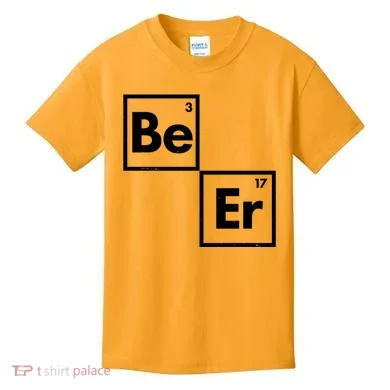 Funny Periodic Table Elements Be Er Beer Kids T-Shirt
