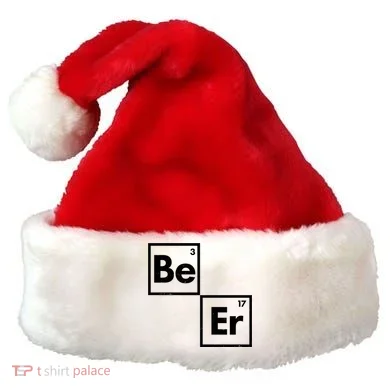 Funny Periodic Table Elements Be Er Beer Santa Hat