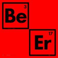 Funny Periodic Table Elements Be Er Beer Santa Hat thumb 1