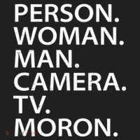 Funny Person Woman Man Camera TV Moron Hat thumb 2