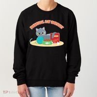 Funny Personal Cat Servant Women's Sweatshirt thumb 0