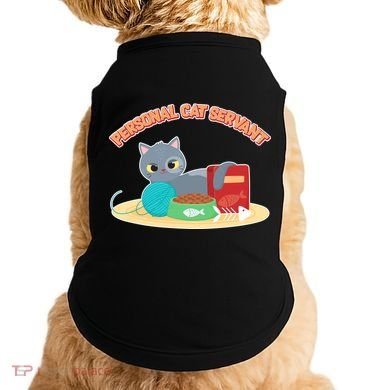 Funny Personal Cat Servant Doggie Tank