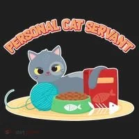 Funny Personal Cat Servant Tumbler thumb 3