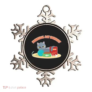 Funny Personal Cat Servant Ornament