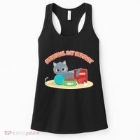 Funny Personal Cat Servant Women's Tank Top thumb 0