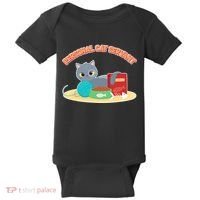 Funny Personal Cat Servant Baby Bodysuit thumb 0