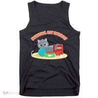 Funny Personal Cat Servant Tank Top thumb 0