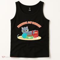 Funny Personal Cat Servant Tank Top thumb 2