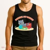 Funny Personal Cat Servant Tank Top thumb 3
