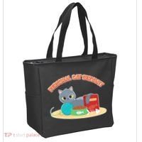 Funny Personal Cat Servant Tote Bag thumb 2