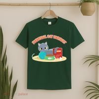 Funny Personal Cat Servant T-Shirt thumb 2