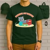 Funny Personal Cat Servant T-Shirt thumb 6
