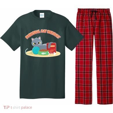 Funny Personal Cat Servant Pajama Set