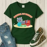 Funny Personal Cat Servant Women's T-Shirt thumb 3