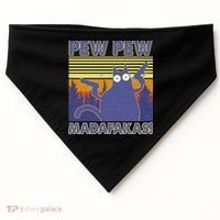 Funny Pew Pew Madafakas USA-Made Doggie Bandana thumb 0