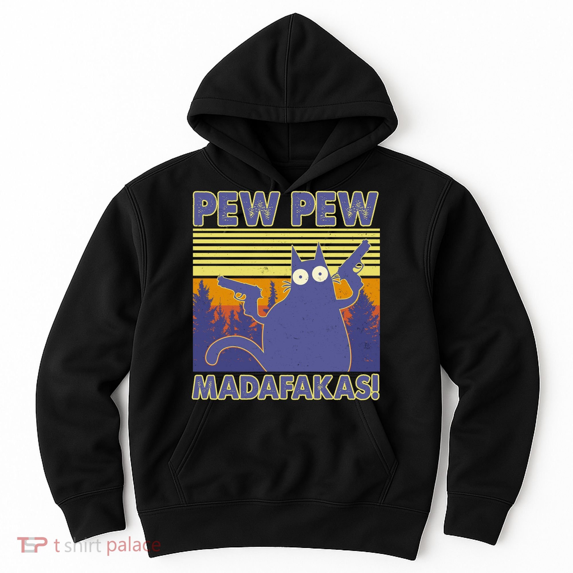 Funny Pew Pew Madafakas Hoodie
