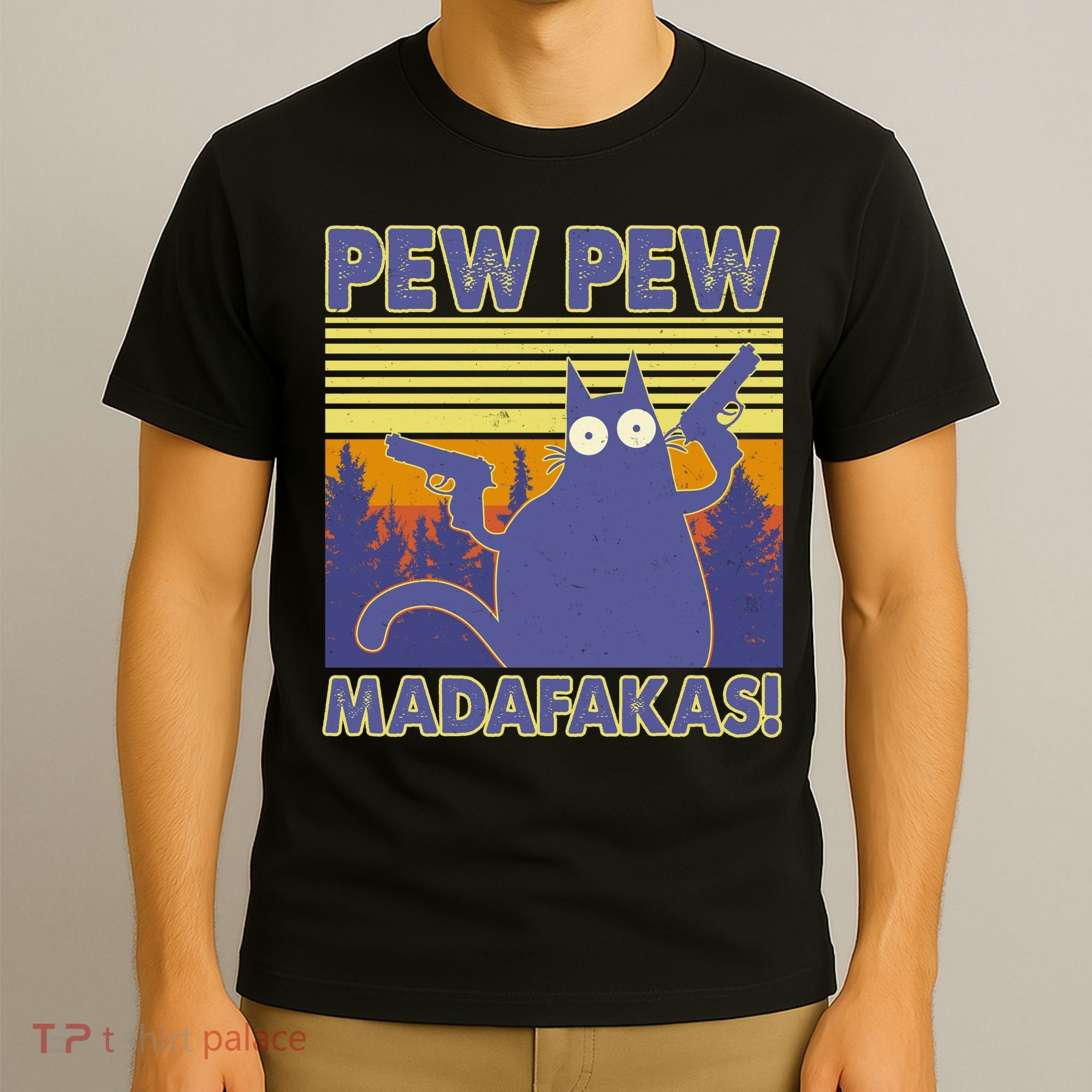 Funny Pew Pew Madafakas T-Shirt