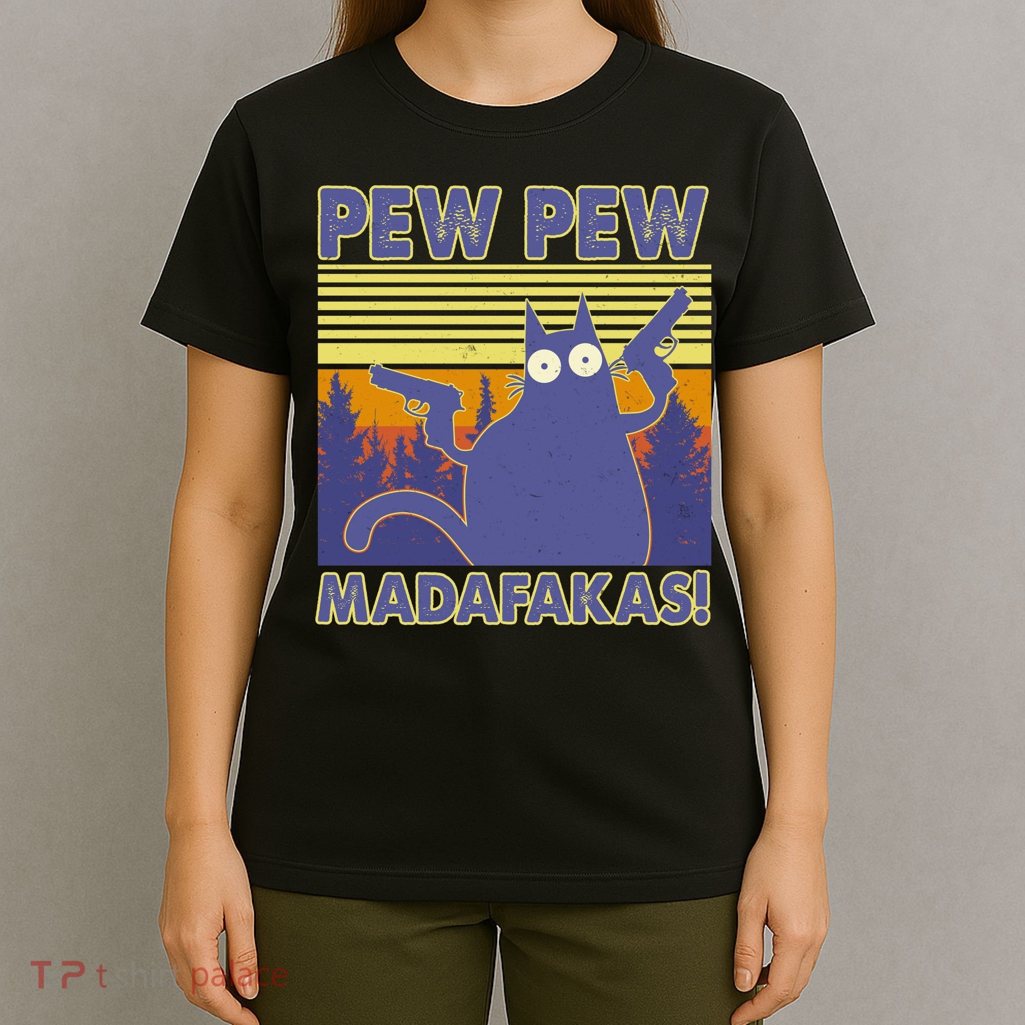 Funny Pew Pew Madafakas T-Shirt