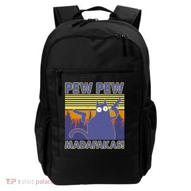 Funny Pew Pew Madafakas Backpack
