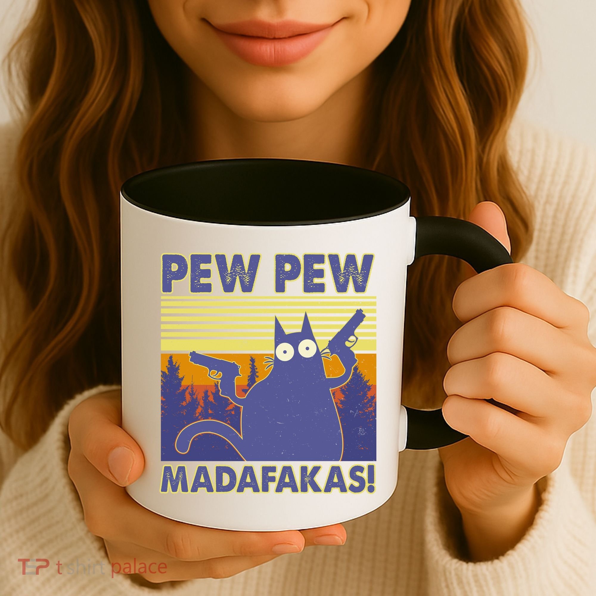 Funny Pew Pew Madafakas Coffee Mug