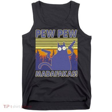 Funny Pew Pew Madafakas Tank Top
