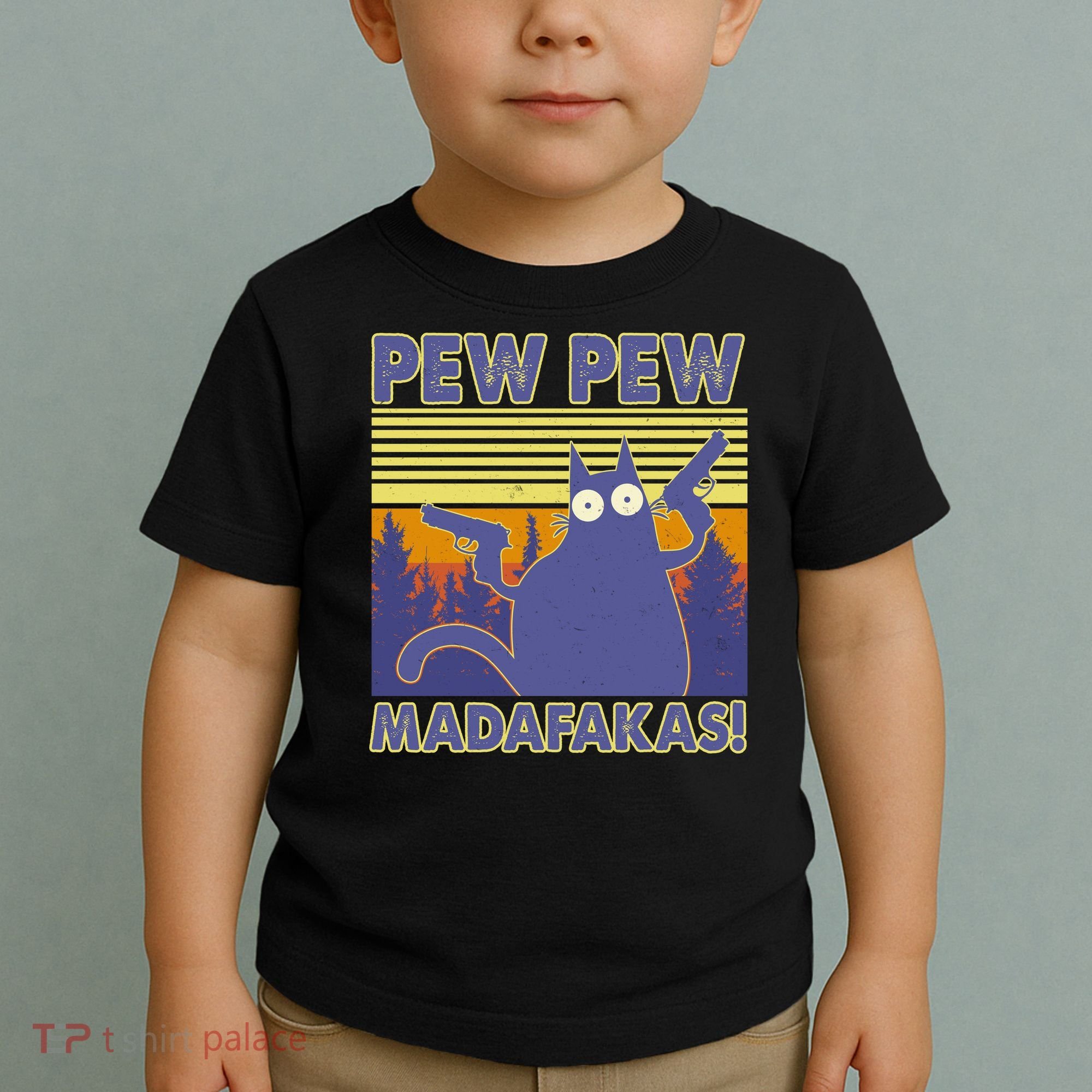 Funny Pew Pew Madafakas Toddler T-Shirt