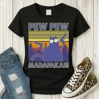 Funny Pew Pew Madafakas Women's T-Shirt thumb 3