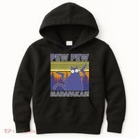 Funny Pew Pew Madafakas Kids Hoodie thumb 0