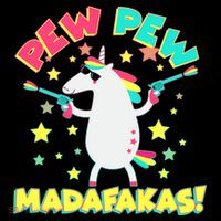 Funny Pew Pew Madafakas Unicorn Coffee Mug thumb 5