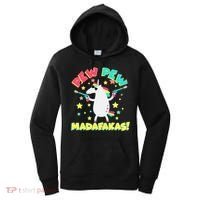 Funny Pew Pew Madafakas Unicorn Women's Hoodie thumb 0