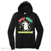Funny Pew Pew Madafakas Unicorn Women's Hoodie thumb 0