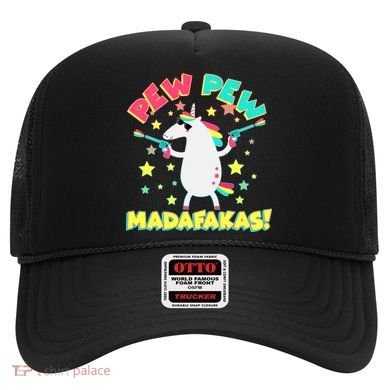 Funny Pew Pew Madafakas Unicorn Hat
