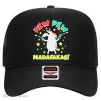 Funny Pew Pew Madafakas Unicorn Hat thumb 0