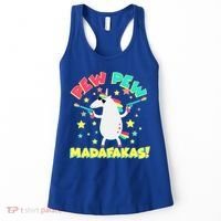 Funny Pew Pew Madafakas Unicorn Women's Tank Top thumb 0