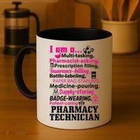 Funny Pharmacy Technician Coffee Mug thumb 4