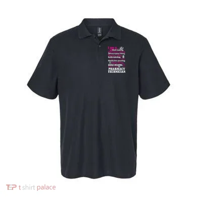 Funny Pharmacy Technician Polo