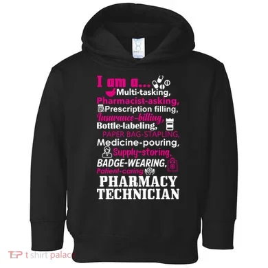 Funny Pharmacy Technician Toddler Hoodie